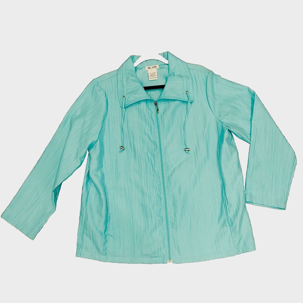 Blair Women's Blue Jacket Size L